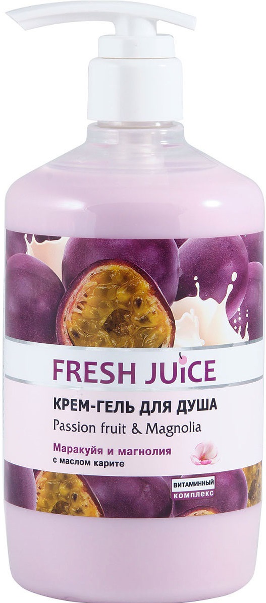 Fresh Juice Крем-Гель д/душа 750мл. Маракуя+Магнолия Производитель: Украина Эльфа
